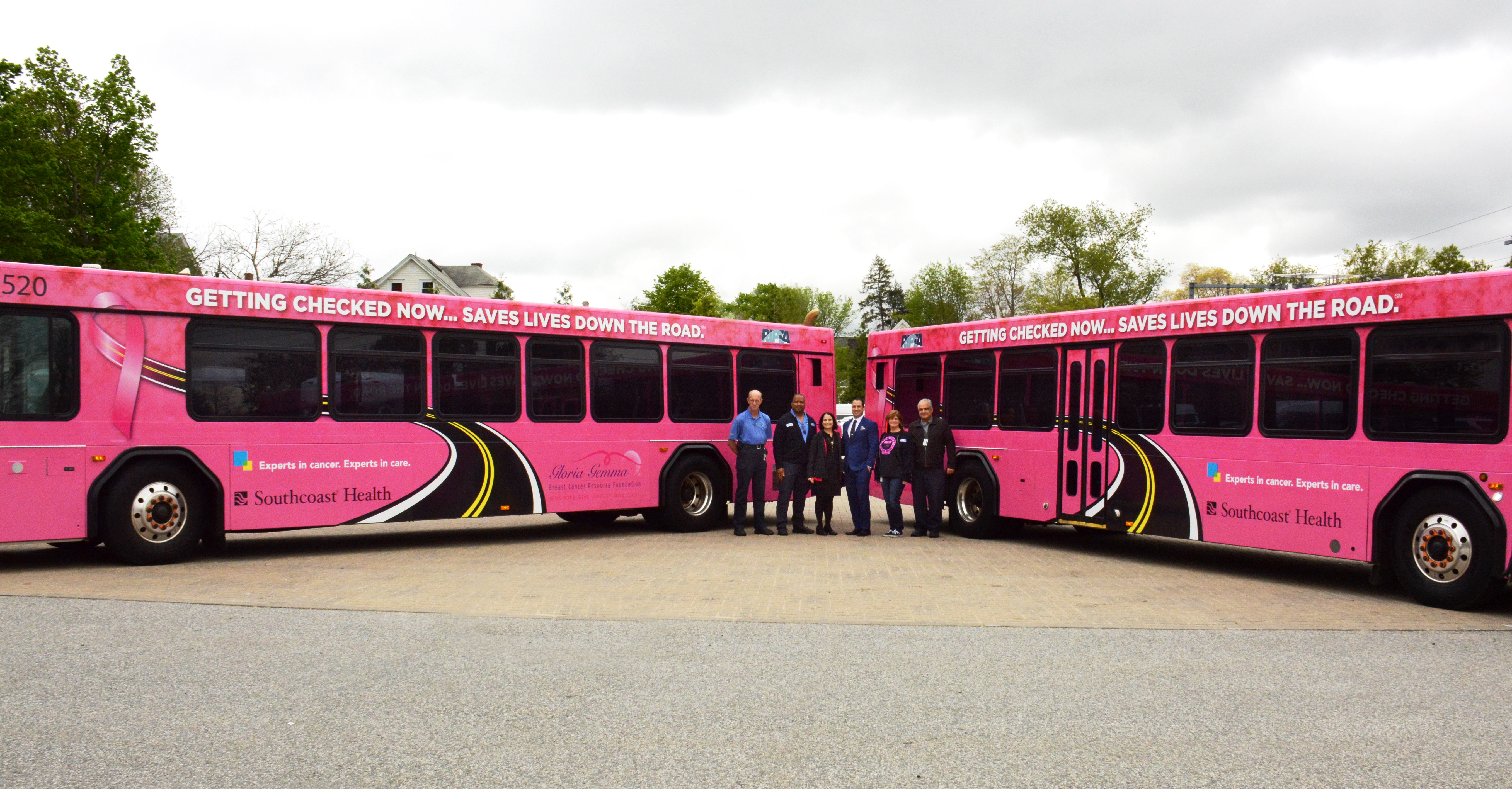 Southcoast Health, Gloria Gemma and RIPTA unveil breast cancer ...