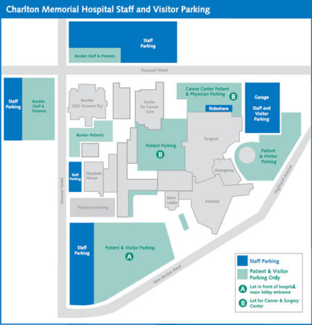Memorial Hospital Parking Map