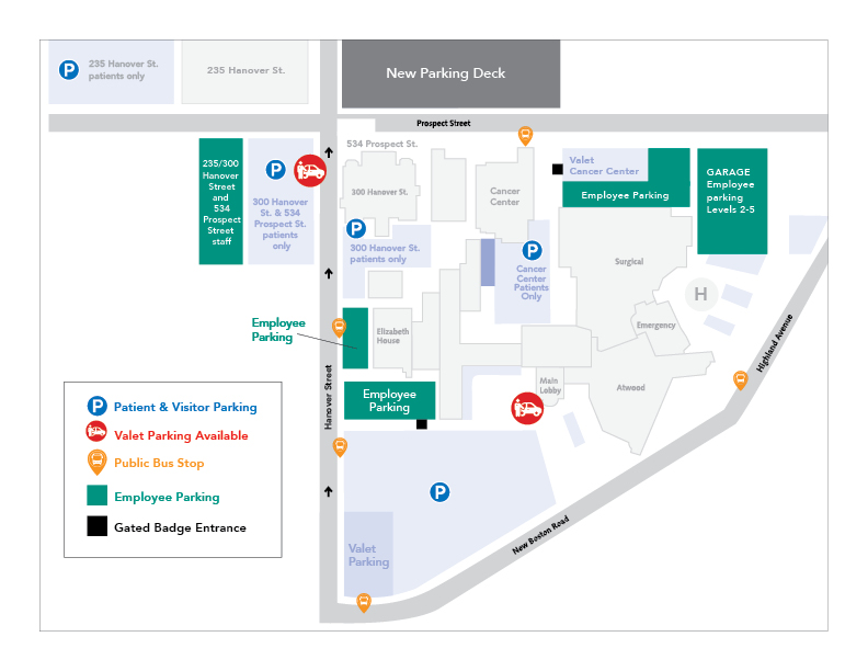 Charlton Memorial Hospital Parking | Southcoast Health